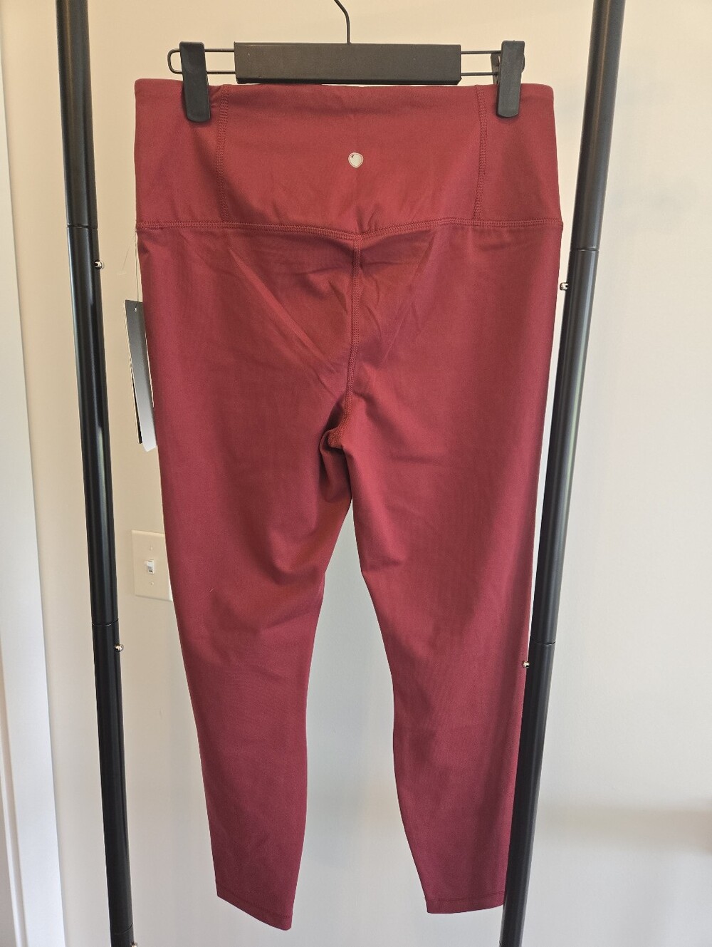 Yogalicious Lux High Waisted Leggings Burnt Raspberry NWT Size Large Women - Picture 3 of 5